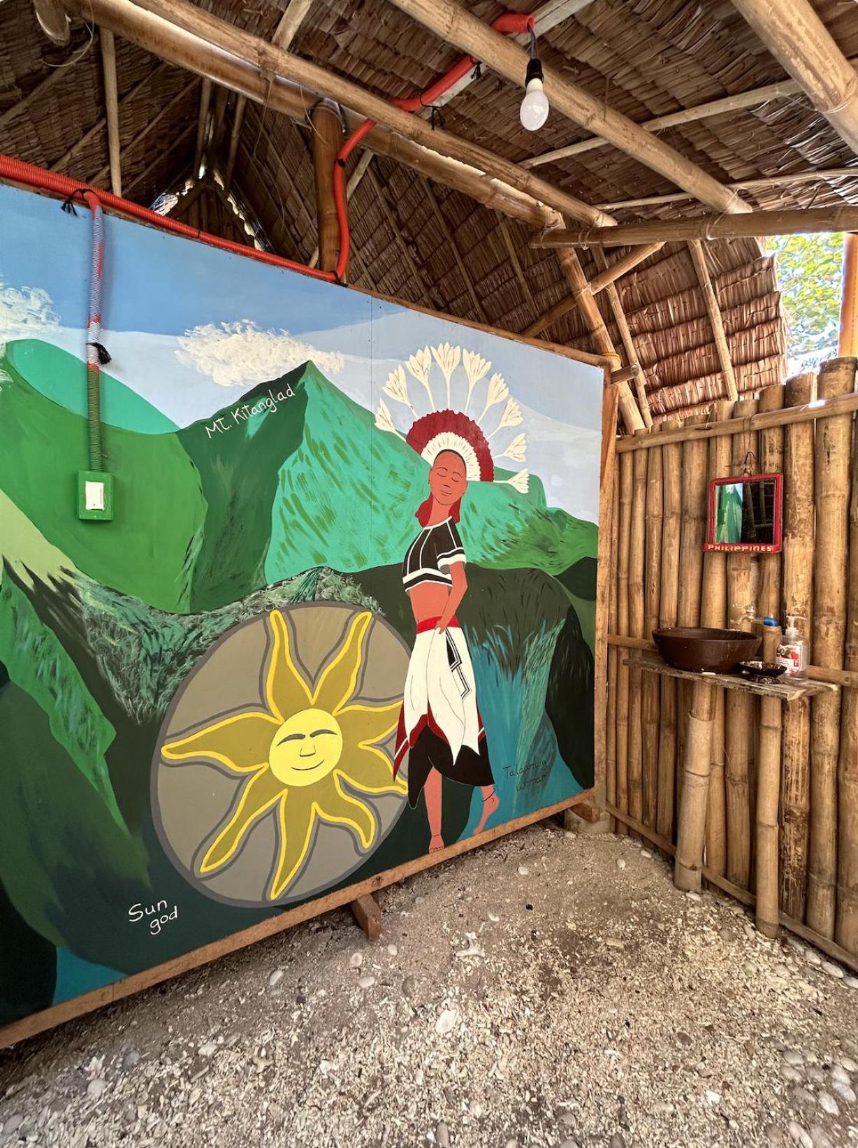Tribal Huts Community Hostel Daanbantayan Ngoại thất bức ảnh